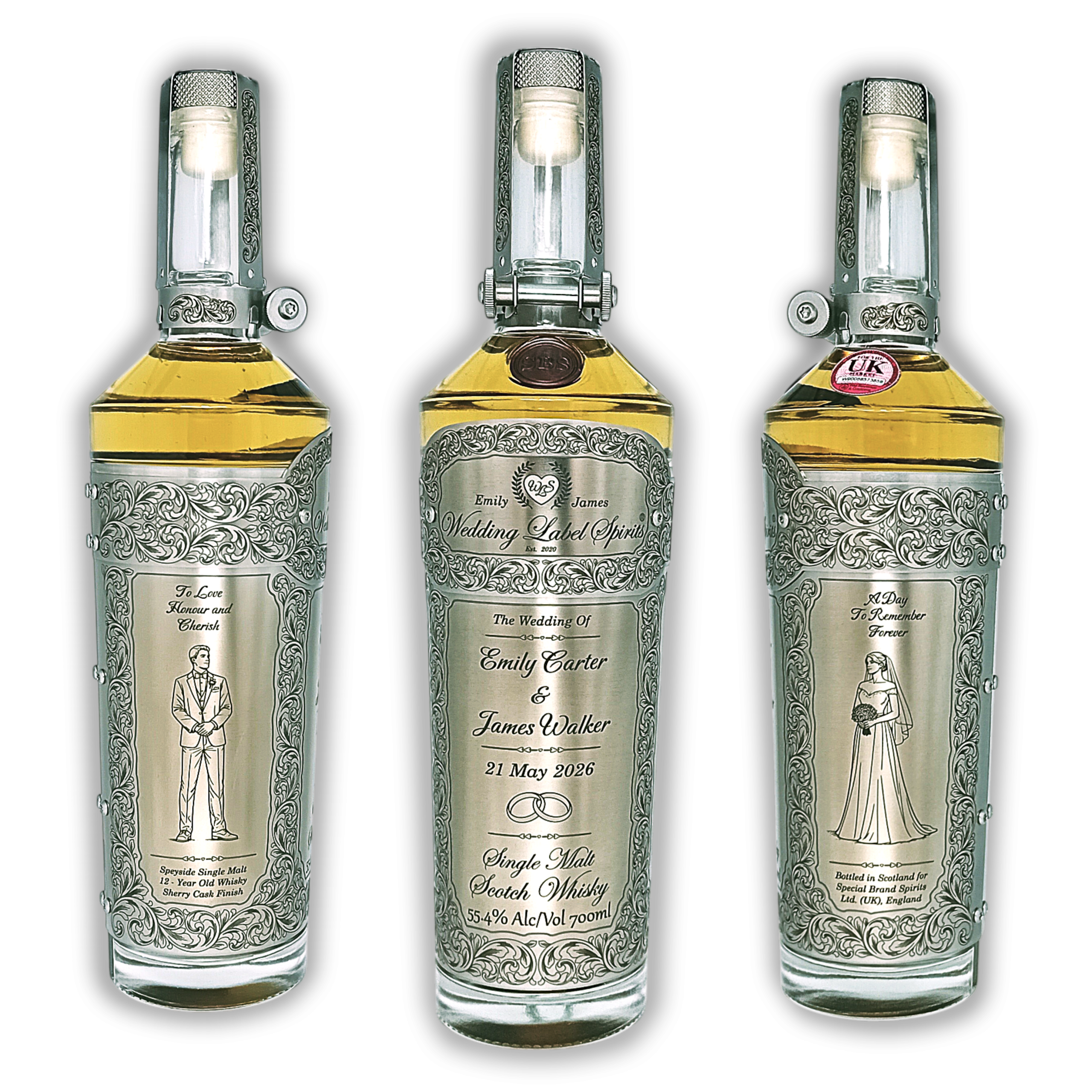 Special Brand Spirits - Wedding Label Spirits